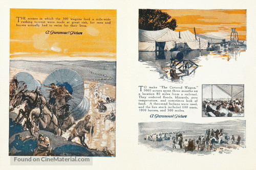 The Covered Wagon - poster