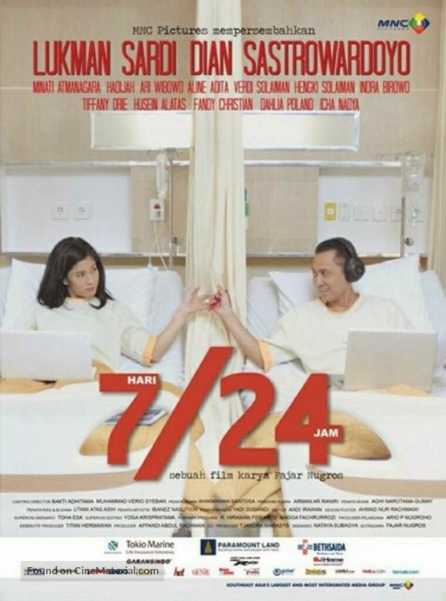 7 Hari 24 Jam - Indonesian Movie Poster