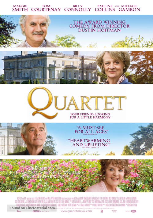 Quartet - Belgian Movie Poster