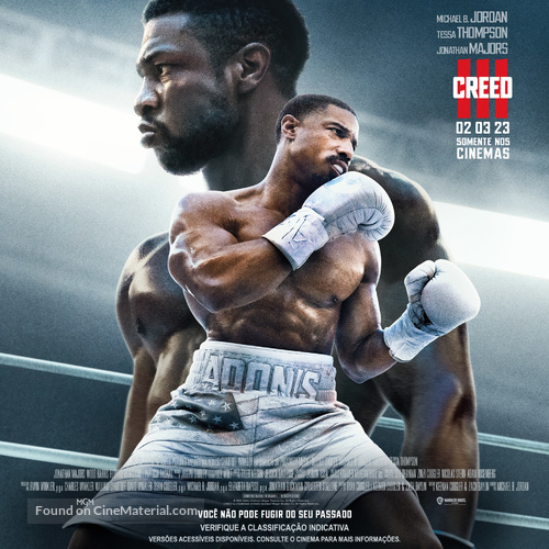 Creed III - Brazilian Movie Poster