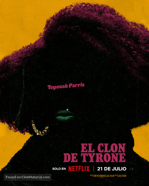 They Cloned Tyrone - Argentinian Movie Poster