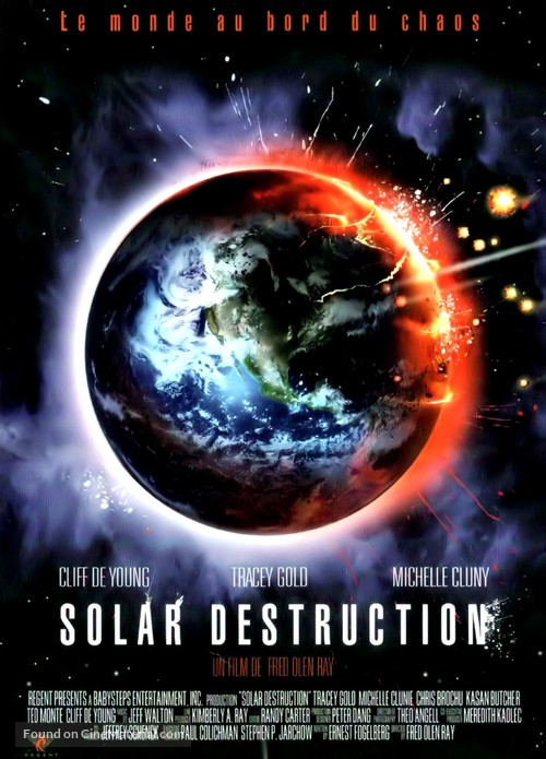 Solar Flare - French DVD movie cover