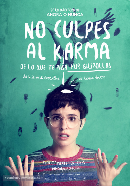No culpes al karma de lo que te pasa por gilipollas - Spanish Movie Poster
