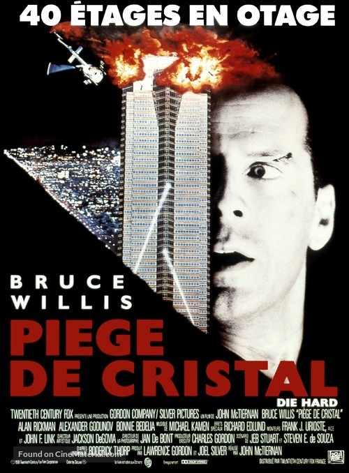 Die Hard - French Movie Poster