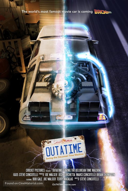 Outatime: Saving the DeLorean Time Machine - Movie Poster