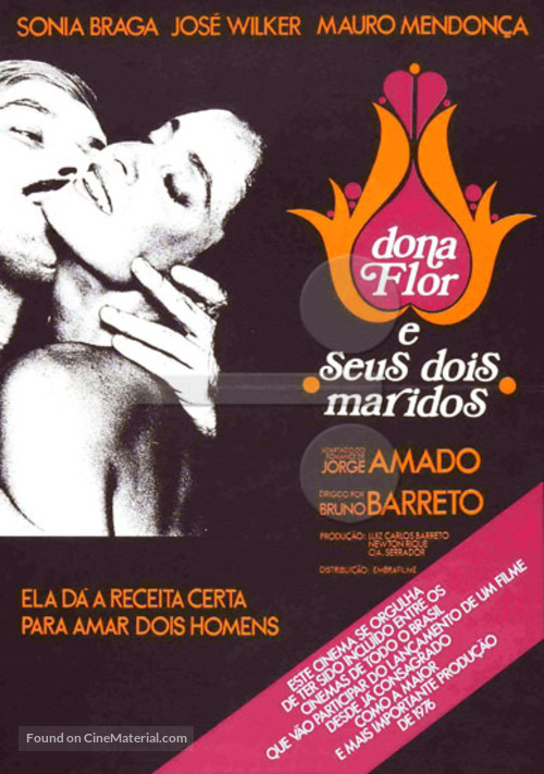 Dona Flor e Seus Dois Maridos - Brazilian Movie Poster