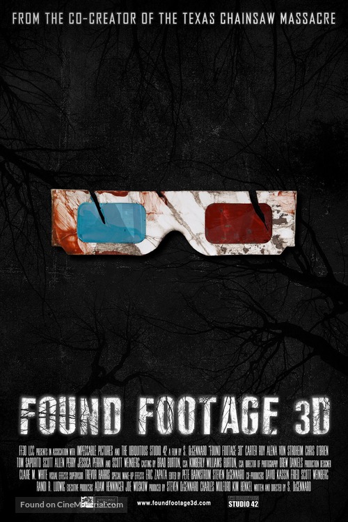 Found Footage 3D - Movie Poster