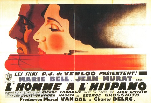 L&#039;homme &Atilde;&nbsp; l&#039;Hispano - French Movie Poster