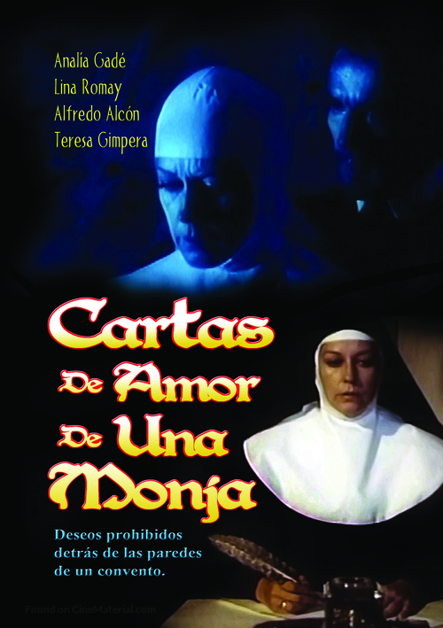 Cartas de amor de una monja - Spanish DVD movie cover