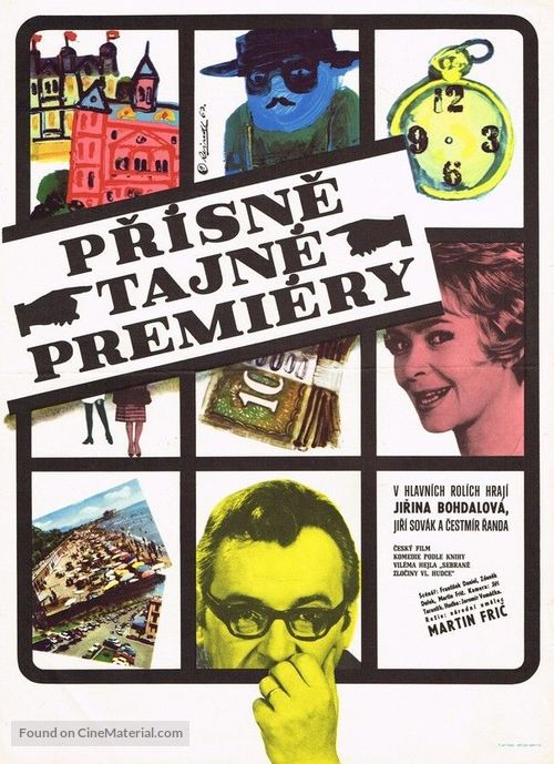 Pr&iacute;sne tajn&eacute; premi&eacute;ry - Slovak Movie Poster