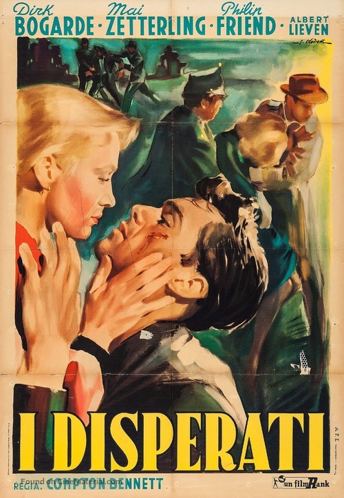 Desperate Moment - Italian Movie Poster