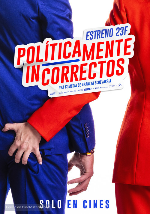 Pol&iacute;ticamente incorrectos - Spanish Movie Poster