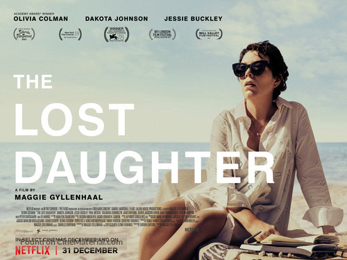 The Lost Daughter 2021 British Movie Poster 