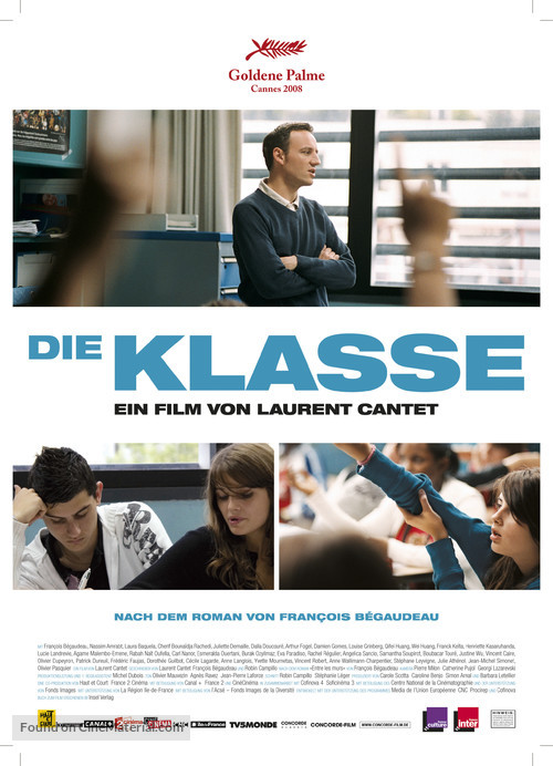 Entre les murs - German Movie Poster