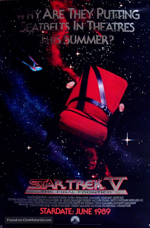 Star Trek: The Final Frontier - Movie Poster