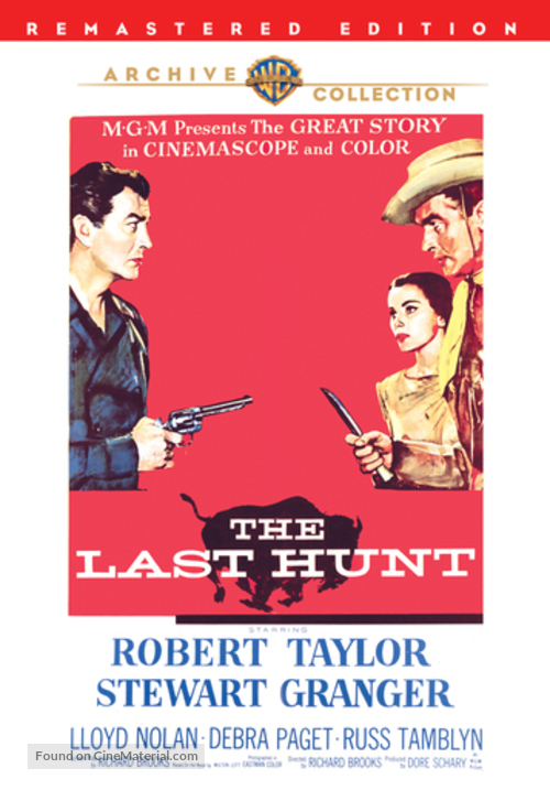 The Last Hunt - DVD movie cover