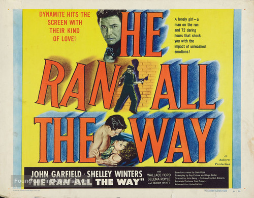 He Ran All the Way - Movie Poster