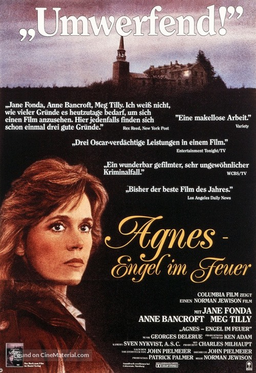 Agnes of God - German Movie Poster