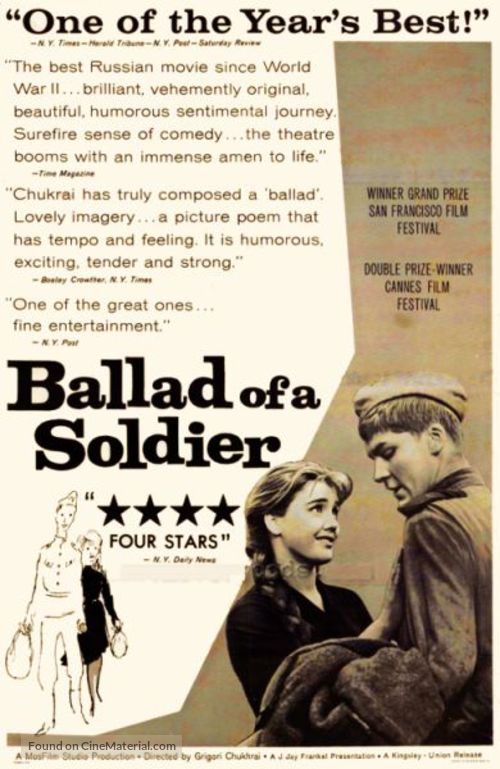 Ballada o soldate - Movie Poster