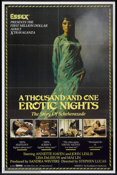 A Thousand and One Erotic Nights - Movie Poster