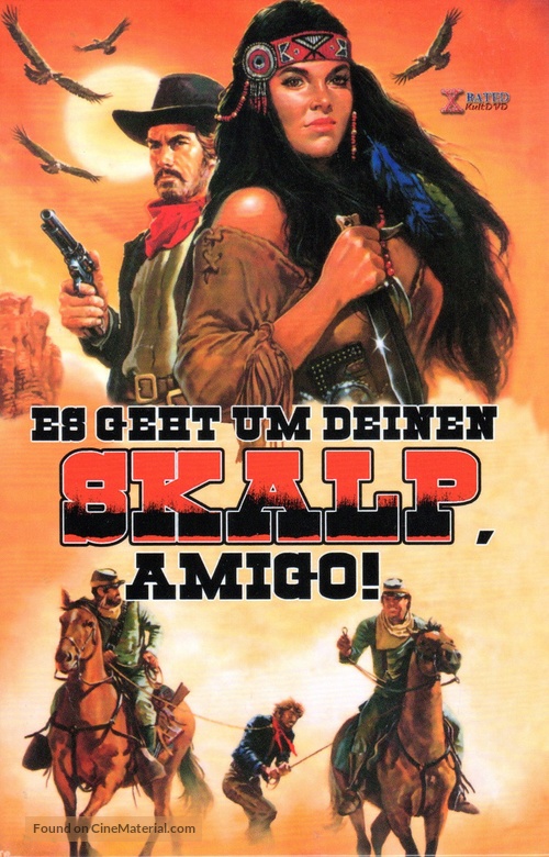 Scalps - German DVD movie cover