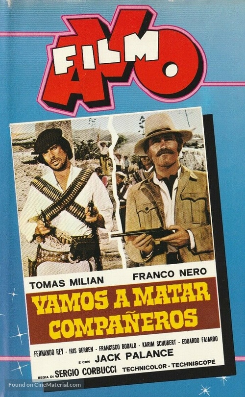 Vamos a matar, compa&ntilde;eros - Swiss VHS movie cover