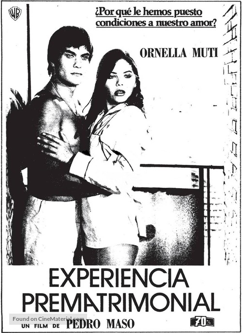 Experiencia prematrimonial - Spanish poster