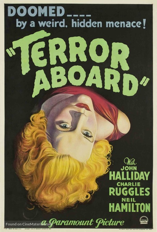 Terror Aboard - Movie Poster