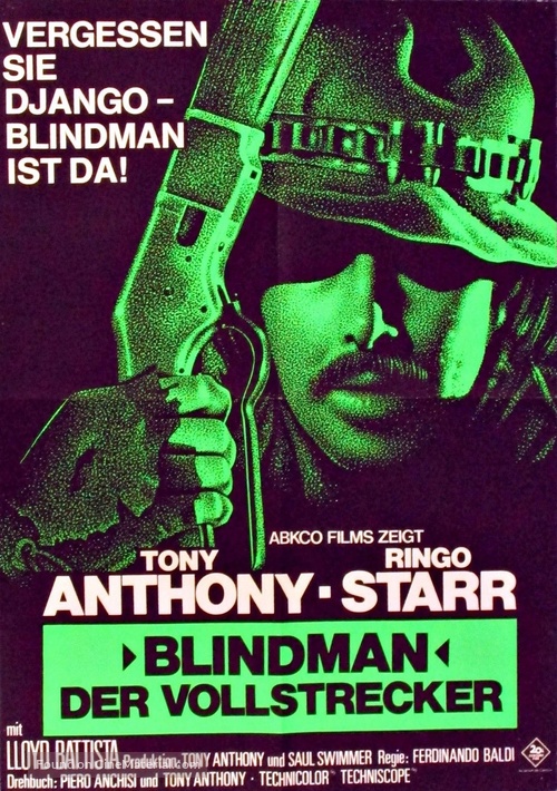 Blindman - German Movie Poster