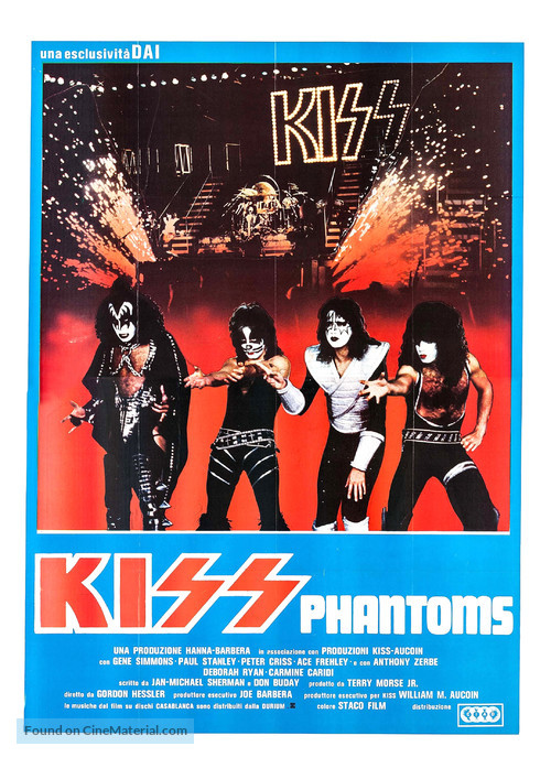 KISS Meets the Phantom of the Park - Italian Movie Poster