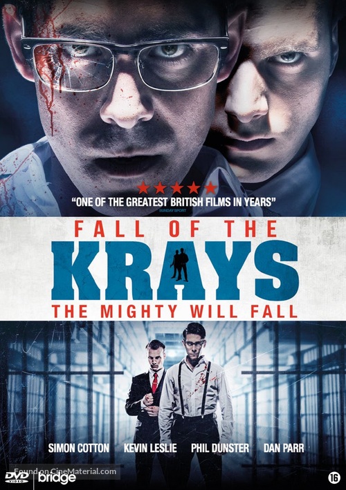 The Fall of the Krays - Dutch DVD movie cover