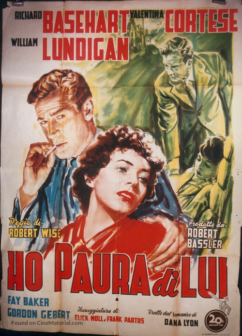 The House on Telegraph Hill - Italian Movie Poster