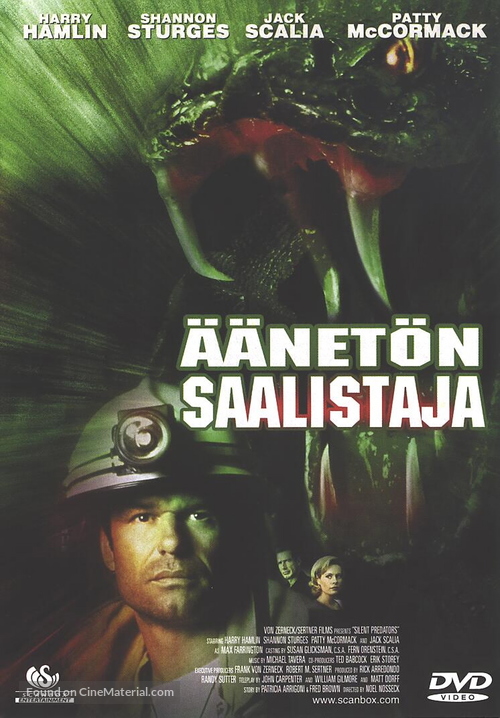 Silent Predators - Finnish DVD movie cover