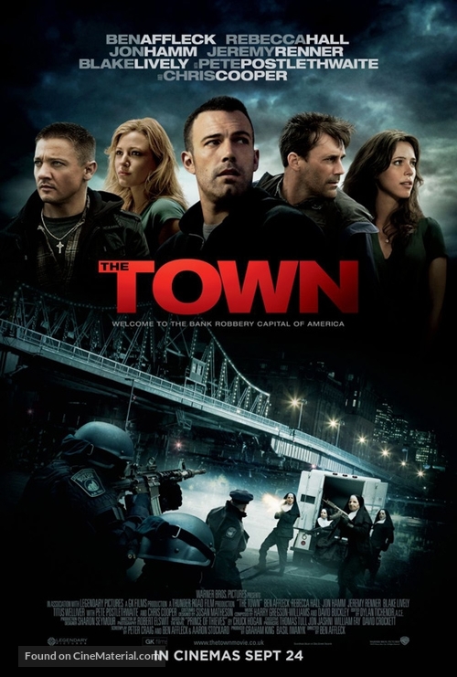 The Town - British Movie Poster