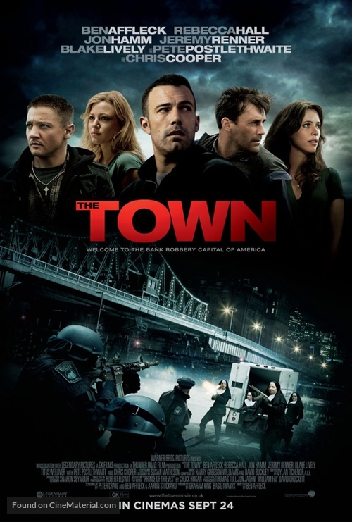 The Town - British Movie Poster