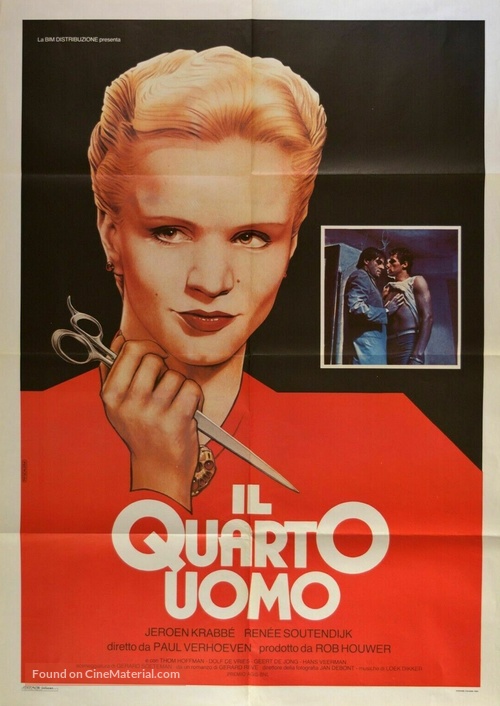 De vierde man - Italian Movie Poster