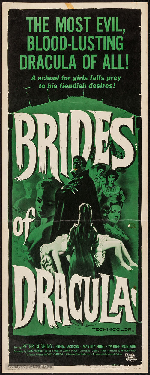 The Brides of Dracula - Movie Poster