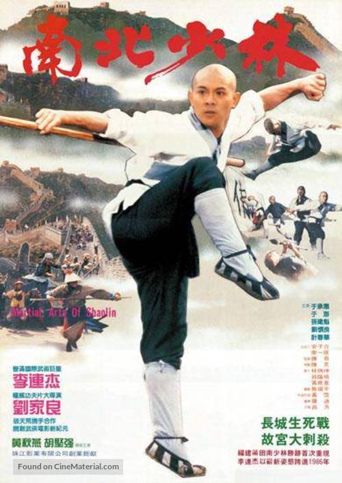 Nan bei Shao Lin - Hong Kong Movie Poster
