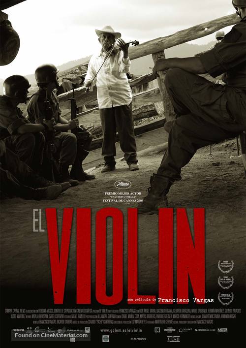 El violin - Spanish Movie Poster