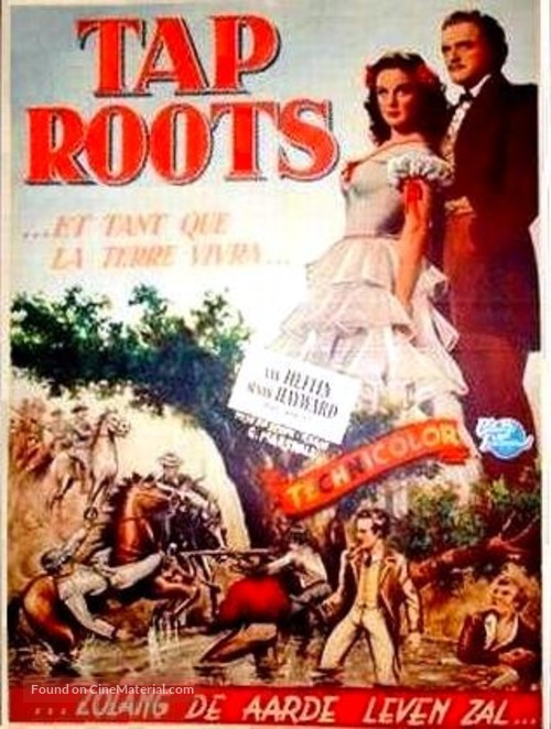 Tap Roots - Belgian Movie Poster