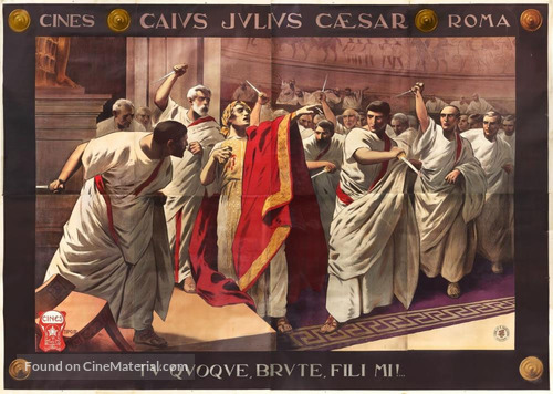 Cajus Julius Caesar - Italian Movie Poster