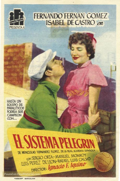 Sistema Pelegr&iacute;n, El - Spanish Movie Poster