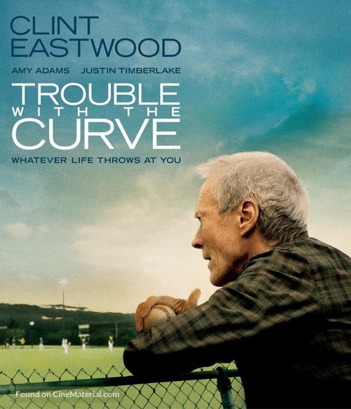 Trouble with the Curve - Blu-Ray movie cover