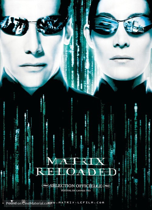 The Matrix Reloaded - French Movie Poster