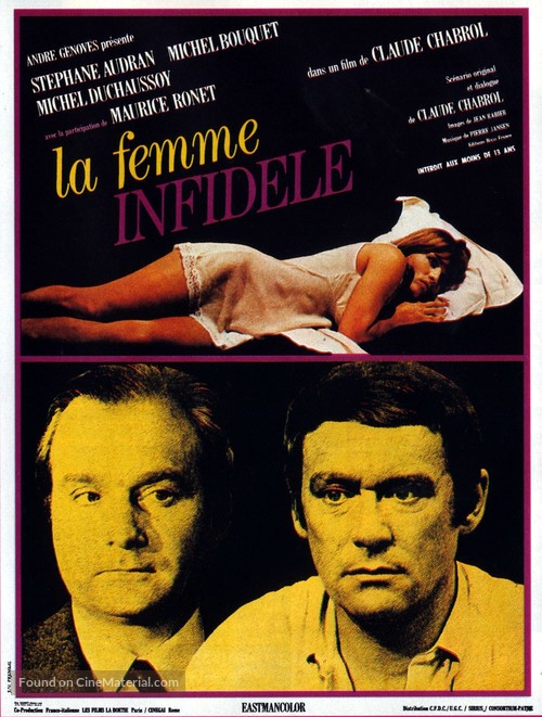 La femme infid&egrave;le - French Movie Poster
