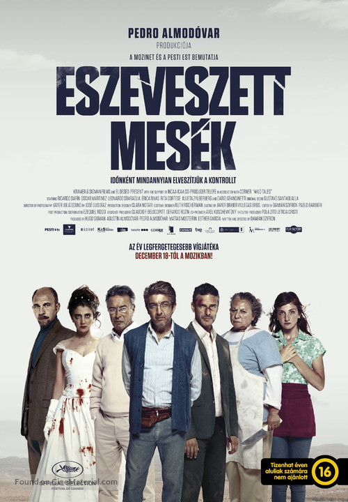 Relatos salvajes - Hungarian Movie Poster