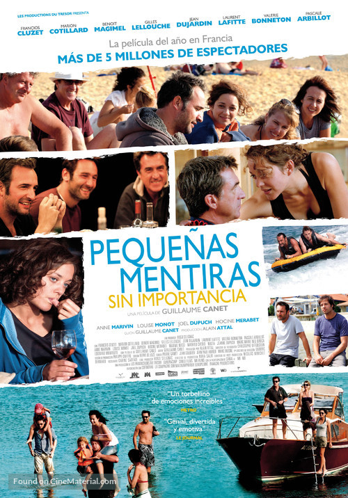 Les petits mouchoirs - Spanish Movie Poster