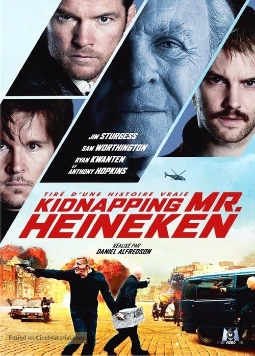 Kidnapping Mr. Heineken - French DVD movie cover