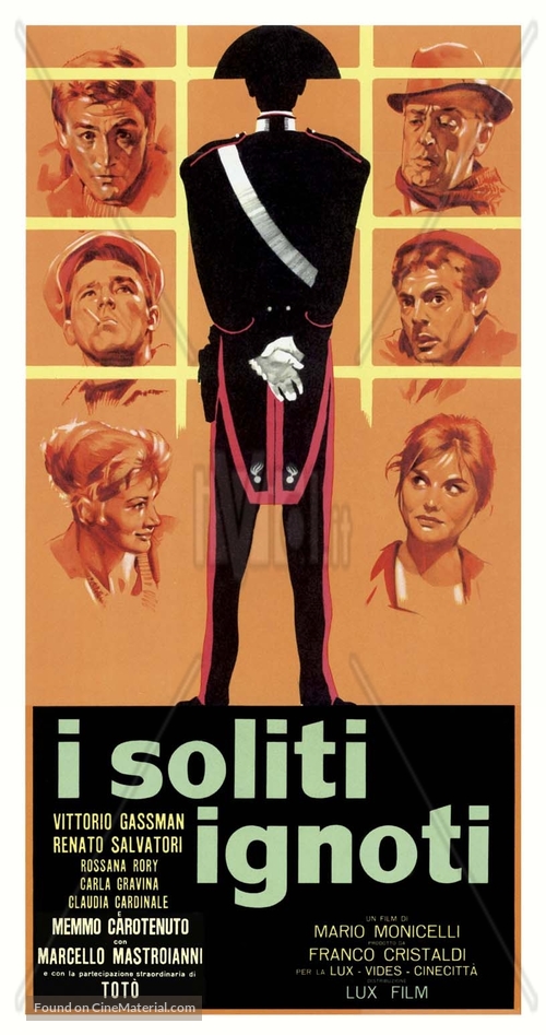 I soliti ignoti - Italian Movie Poster