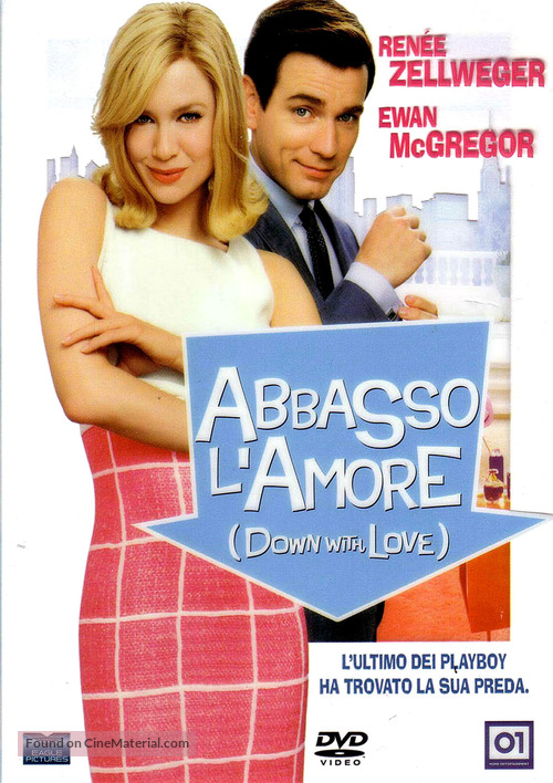 Down with Love - Italian DVD movie cover